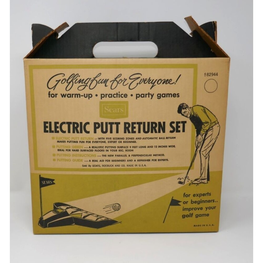 Sears 1967 Electric Putt Return Set